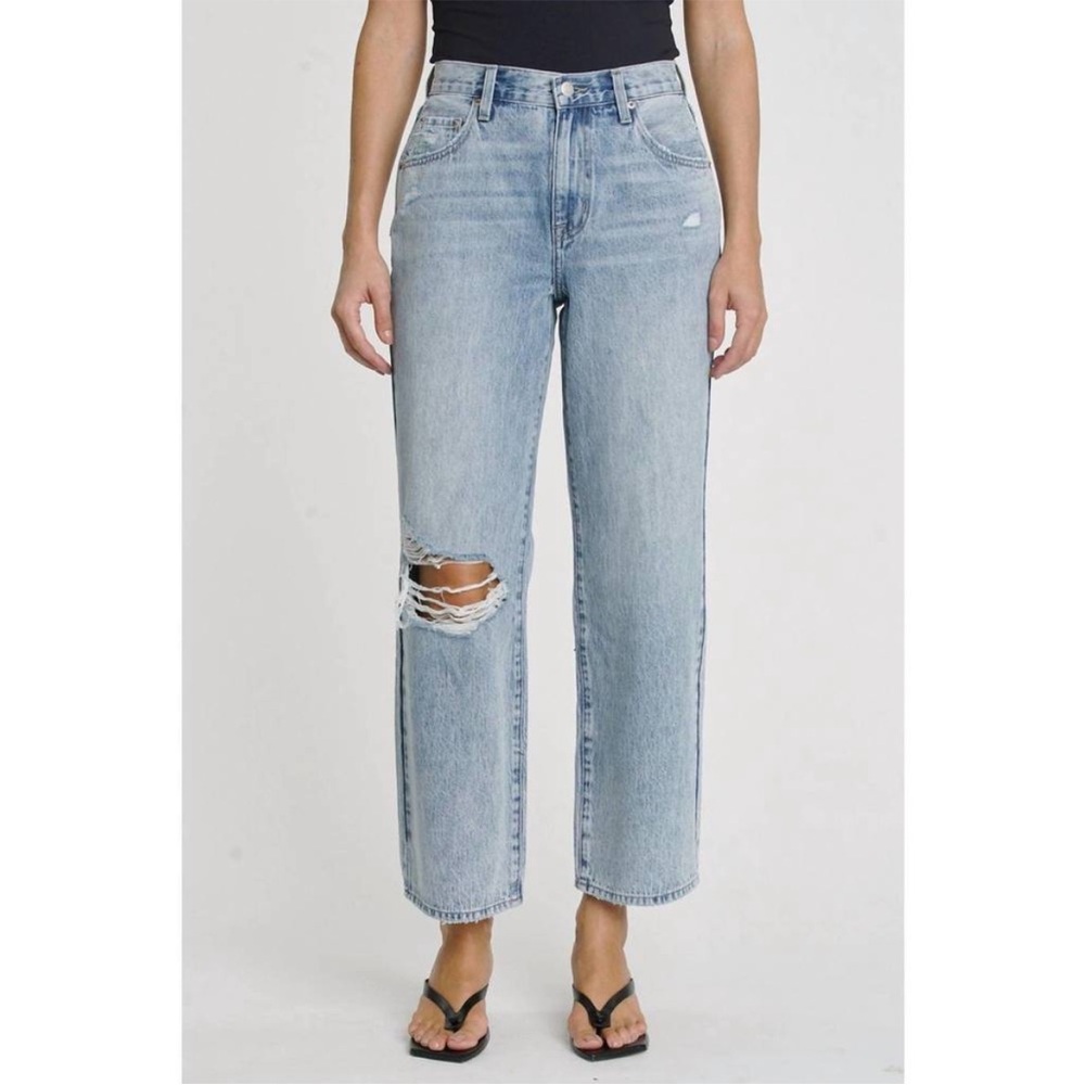 NEW PISTOLA bobbie straight wide leg jean in sky view, SIZE 32